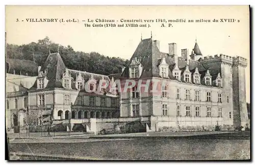 Cartes postales Villandry Le chateau