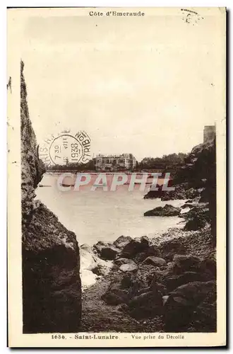 Cartes postales Saint Lunaire Vue Prise du Decolle