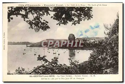 Cartes postales St Servan sur Mer La Tour Solidor