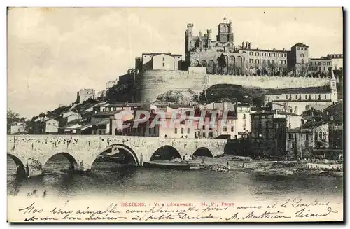 Cartes postales Beziers Vue Generale