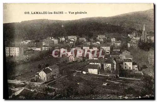 Ansichtskarte AK Lamalou les Bains Vue Generale