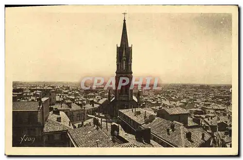 Cartes postales Montpellier Panorama Vers l Eglise Sainte Anne