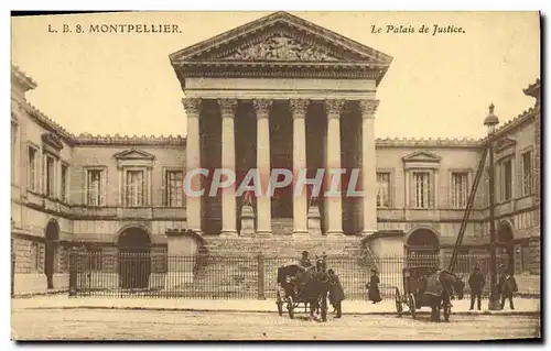 Cartes postales Montpellier Le Palais de Justice