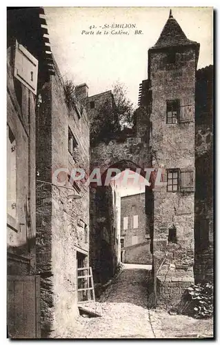 Cartes postales Saint Emilion Porte de la Cadene