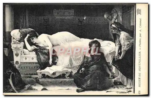 Cartes postales Montpellier Museee Phedre par Cabanet