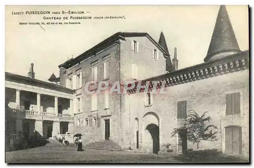 Cartes postales St Emilion Puisseguin Chateau De Puisseguin