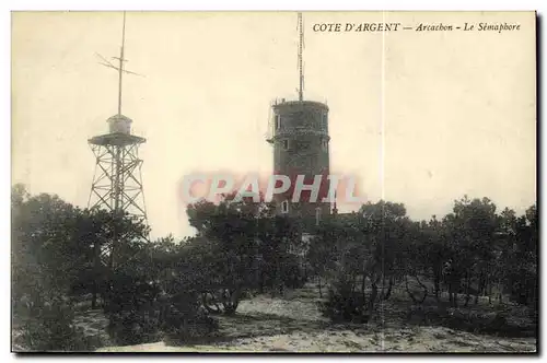 Cartes postales Arcachon Le Semaphore Cote D Argent