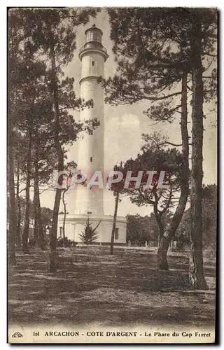 Ansichtskarte AK Arcachon Cote D Argent Le Phare du Cap