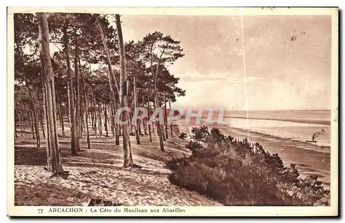 Ansichtskarte AK Arcachon La Cote du Moulleau aux Abatilles