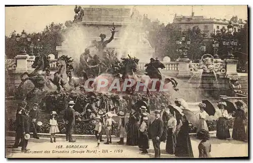 Cartes postales Bordeaux Monument des Girondins