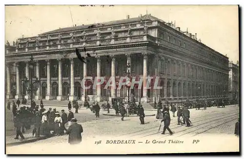 Cartes postales Bordeaux Le Grand Theatre