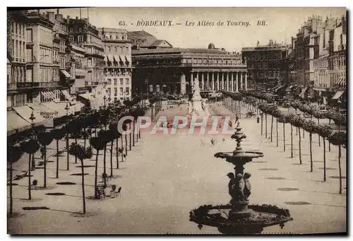 Cartes postales Bordeaux Les Allees De Tourny