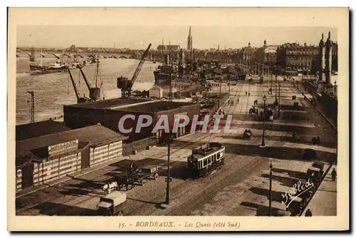 Cartes postales Bordeaux Les Quai Louis