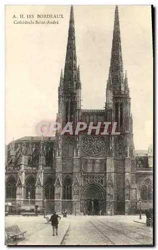 Cartes postales Bordeaux Cathedrale Saint Andre