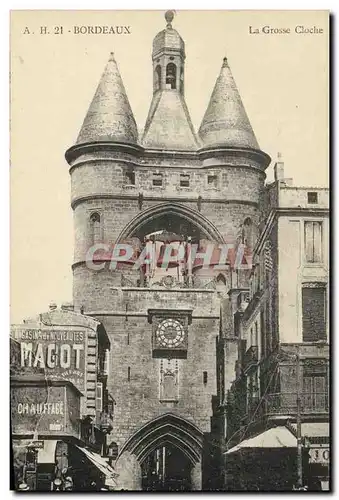 Cartes postales Bordeaux La Grosse Cloche