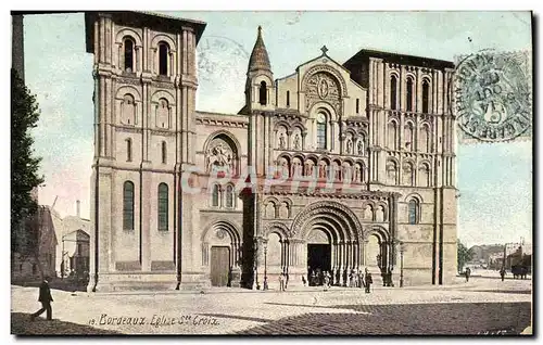 Cartes postales Bordeaux Eglise Ste Croix