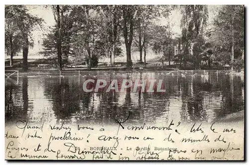 Cartes postales Bordeaux Le jardin Botanique