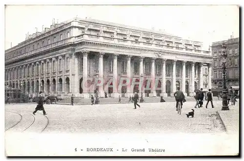 Cartes postales Bordeaux Le Grand Theatre