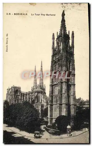 Cartes postales Bordeaux La Tour Pey Berland