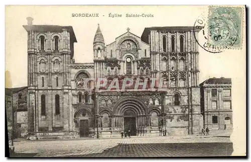 Cartes postales Bordeaux Eglise Sainte Croix