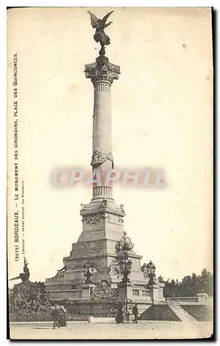 Cartes postales Bordeaux Place des Quinconces