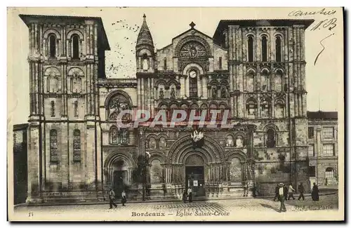 Cartes postales Bordeaux Eglise Sainte Croix