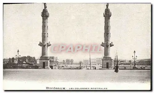 Cartes postales Bordeaux Les Colonnes Rostrales