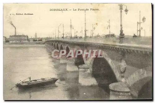 Cartes postales Bordeaux Le Pont de Pierre