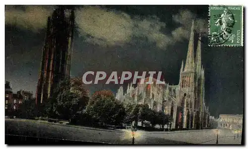 Cartes postales Bordeaux La cathedrale et la Tour Pey Berland