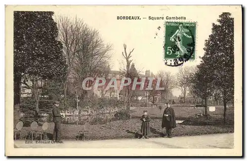 Cartes postales Bordeaux Square Gambetta