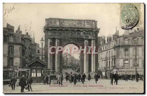 Ansichtskarte AK Bordeaux Porte des Salinieres