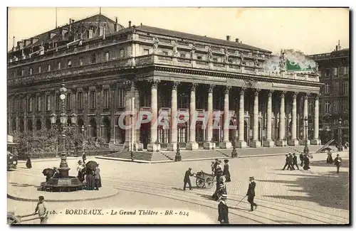 Cartes postales Bordeaux Le Grand Theatre