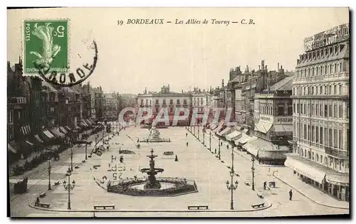 Cartes postales Bordeaux Les Allees de Tourny