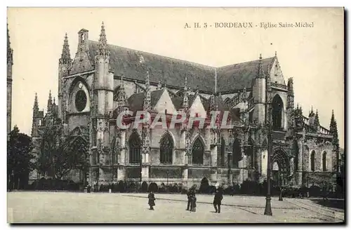 Cartes postales Bordeaux Eglise Saint Michel