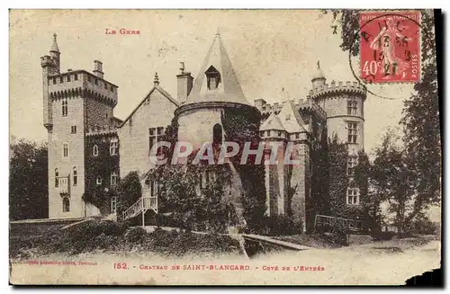 Cartes postales Chateau De Saint Blancare Core De L Entree