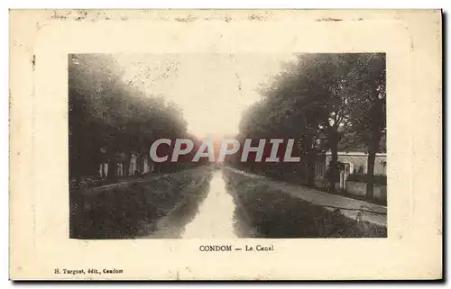 Cartes postales Condom Le Canal