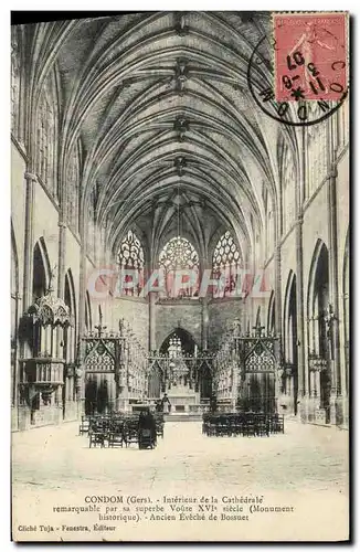Cartes postales Condom Interieur de la Cathedrale