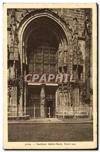 Ansichtskarte AK Auch Basilique Sainte Marie Porte Sud