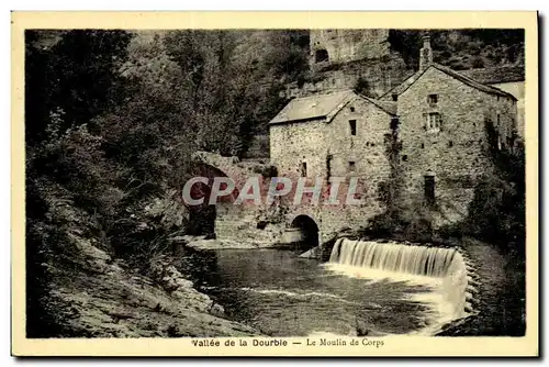 Cartes postales Vallee de la Dourbie Le Moulin de Corps