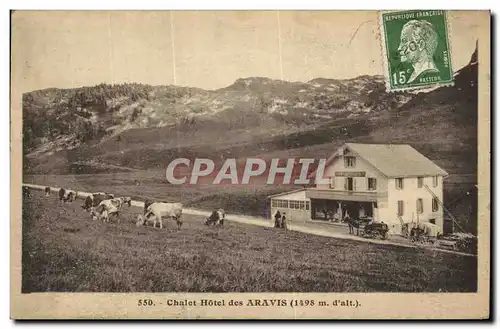 Ansichtskarte AK Chalet Hotel des Aravis