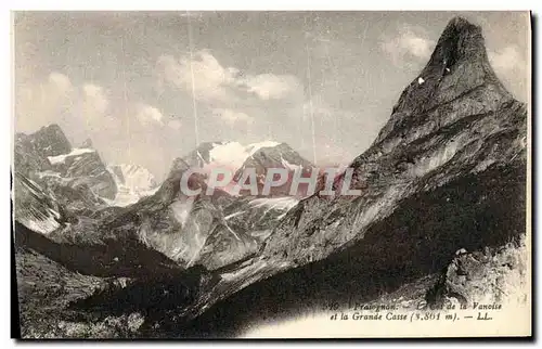 Cartes postales Pralognan Le col de la Vanoise et la grande casse