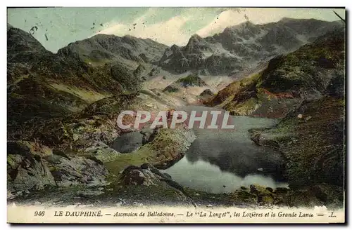 Ansichtskarte AK Le Dauphine Ascension de Belledonne Le La Longet les Lozieres et la grande Lance