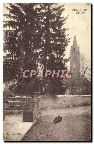 Cartes postales Thodure L Eglise