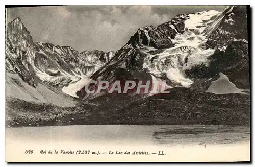 Ansichtskarte AK Col de la Vanoise Le Lac Des Assiettes