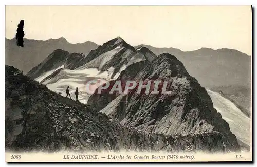 Cartes postales Grenoble Le Dauphine L Arrete des Grandes Rousses