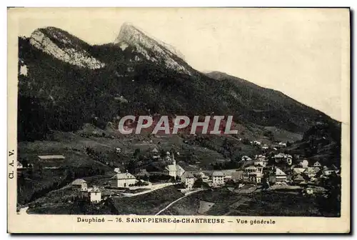Cartes postales Saint Pierre de Chartreuse Vue Generale