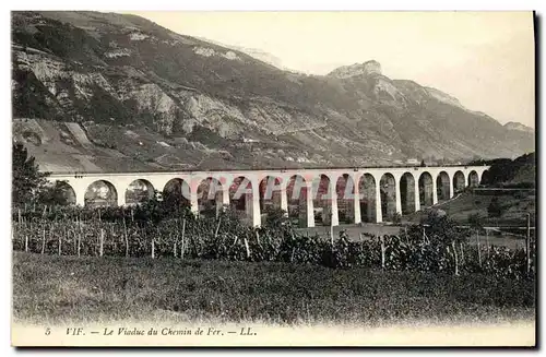 Cartes postales Vif Le Viaduc du Chemin de Fer