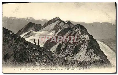 Ansichtskarte AK Le Dauphine L Arete des Grandes Rousses