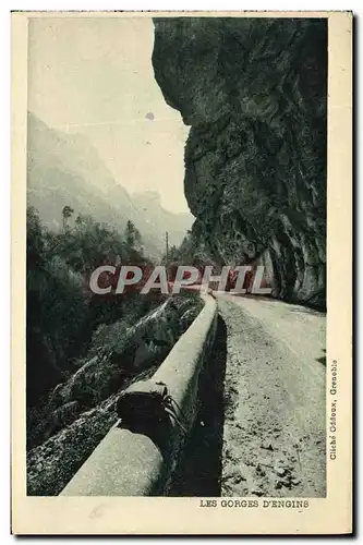 Cartes postales Les gorges d engins