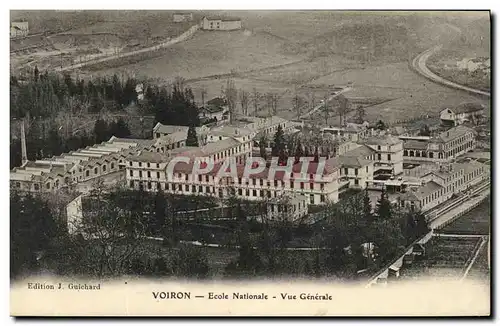 Cartes postales Voiron Ecole Nationale Vue Generale